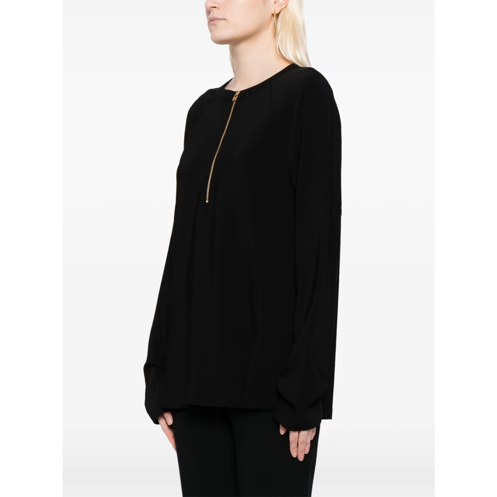 Stella Mccartney Top met iconische rits Black Dames
