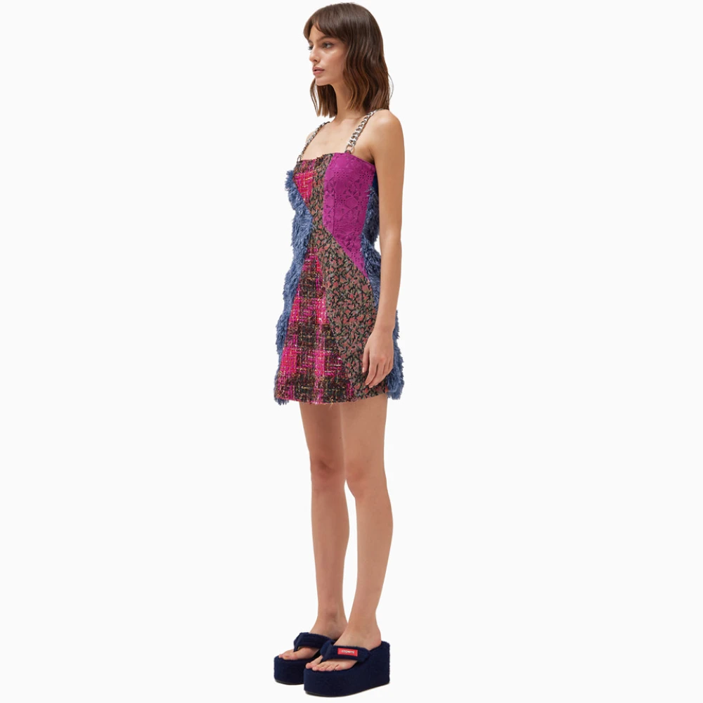 Andersson Bell Jurken van Patchwork Stof Multicolor Dames