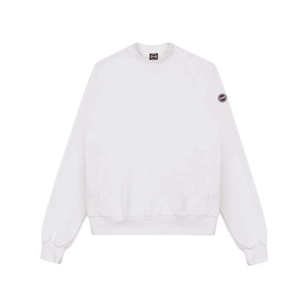 Colmar Witte Ottoman Gestreepte Katoenen Sweatshirt White Heren