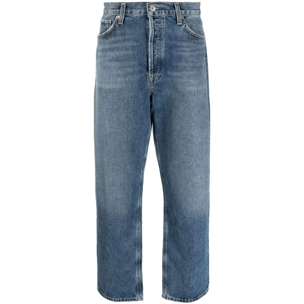 Agolde Straight-leg jeans van biologisch katoen Blue Heren