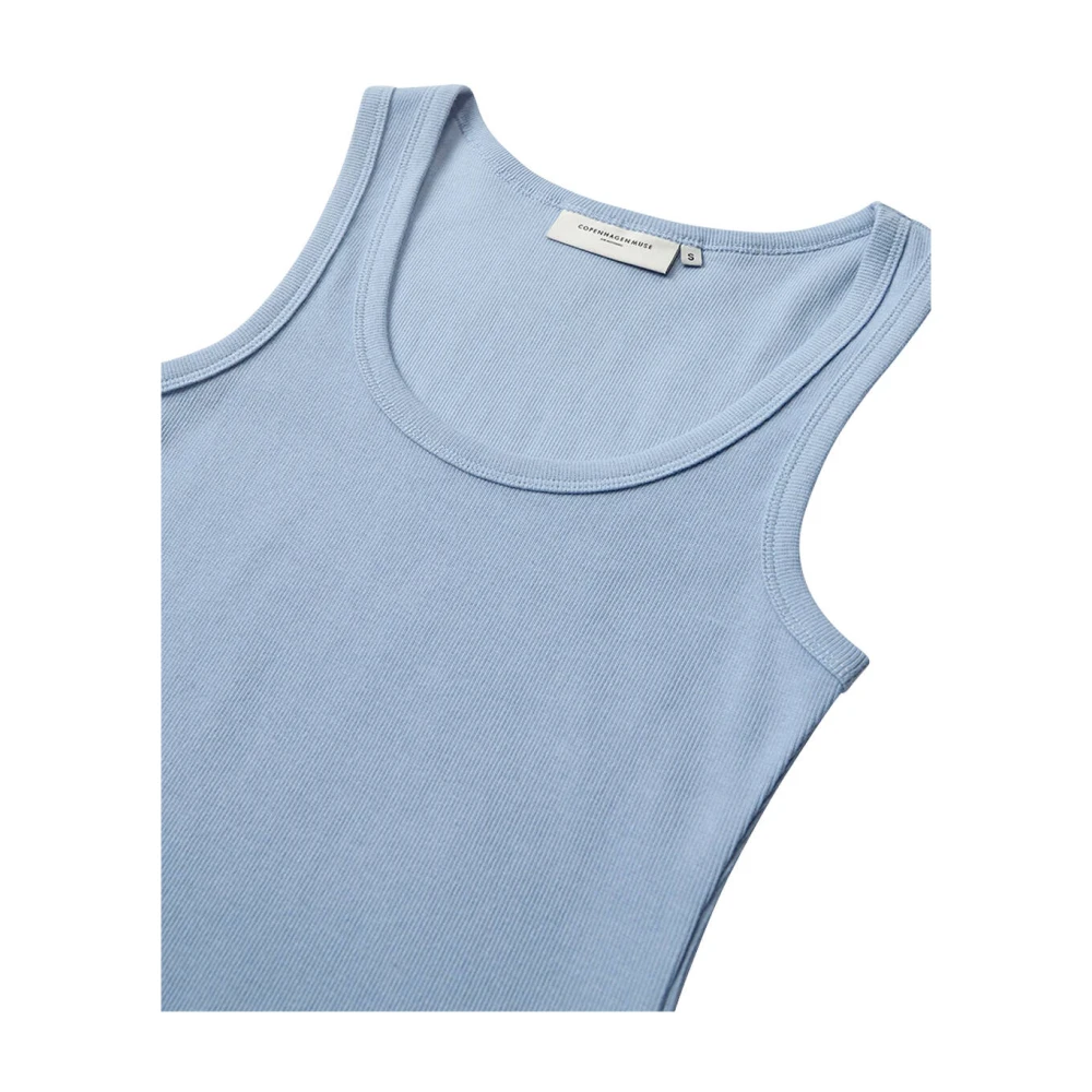 Copenhagen Muse Mouwloze Muse Top Cmsiv-To Blue Dames