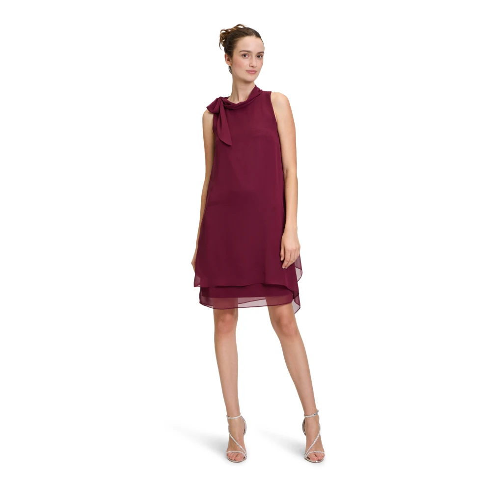 Vera Mont Mouwloze Cocktailjurk Red Dames