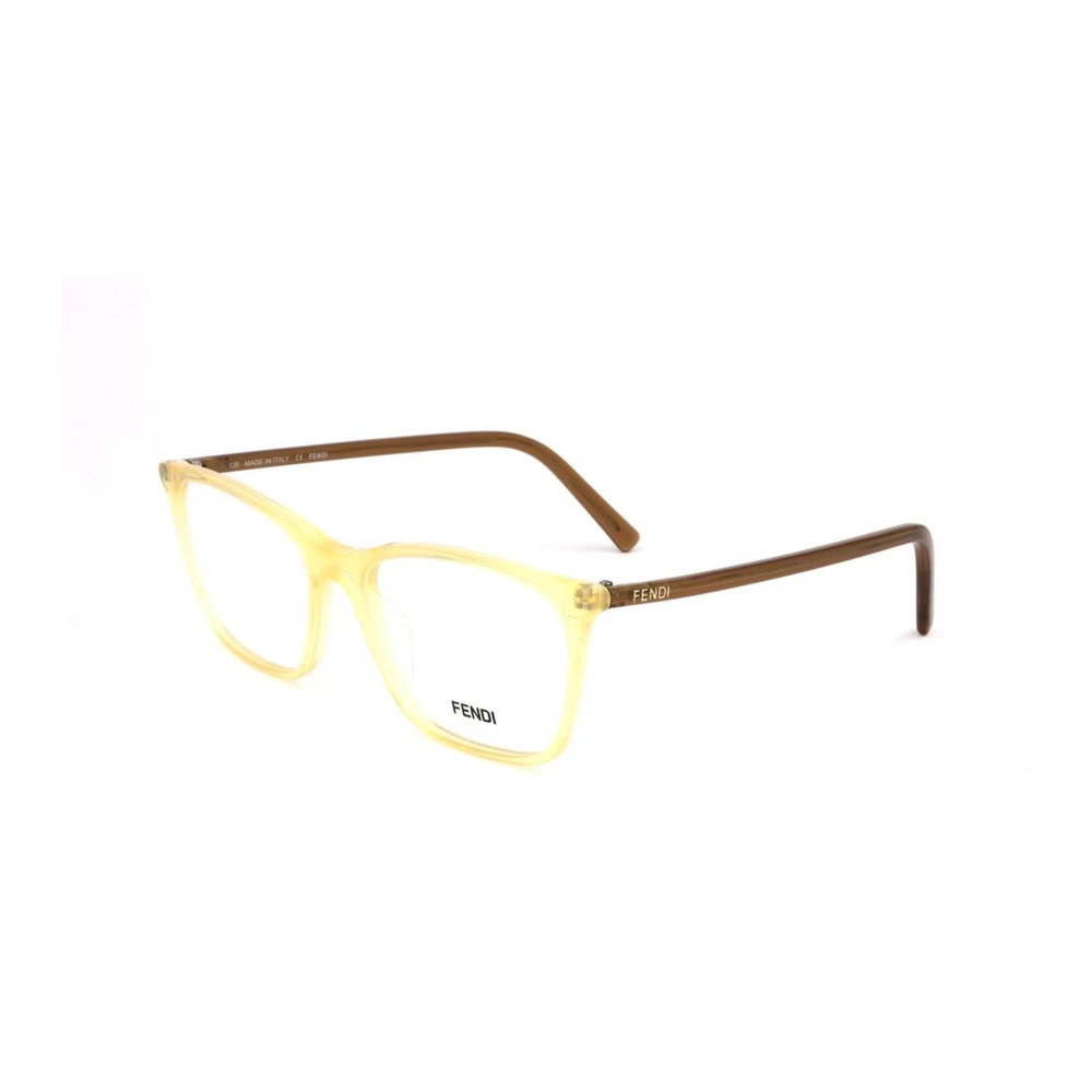 Fendi Gele plastic dameshorloge frames Yellow Dames