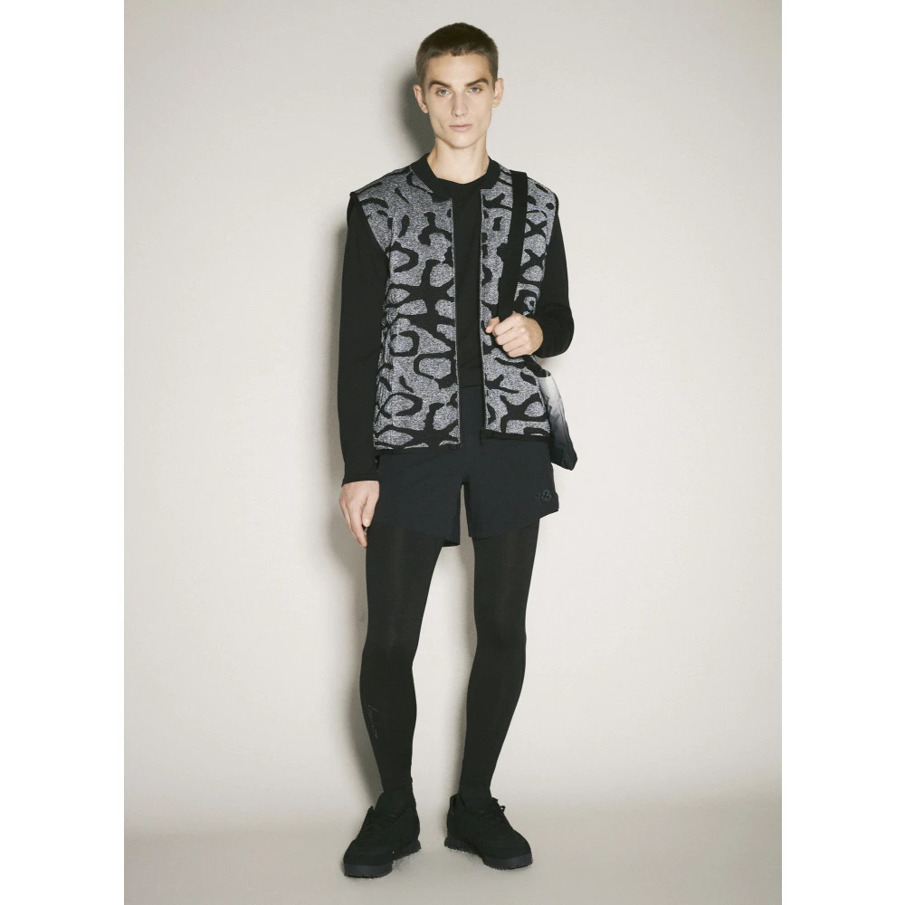Y-3 Leggings met Stretch Finish en Achterlogo Black Heren