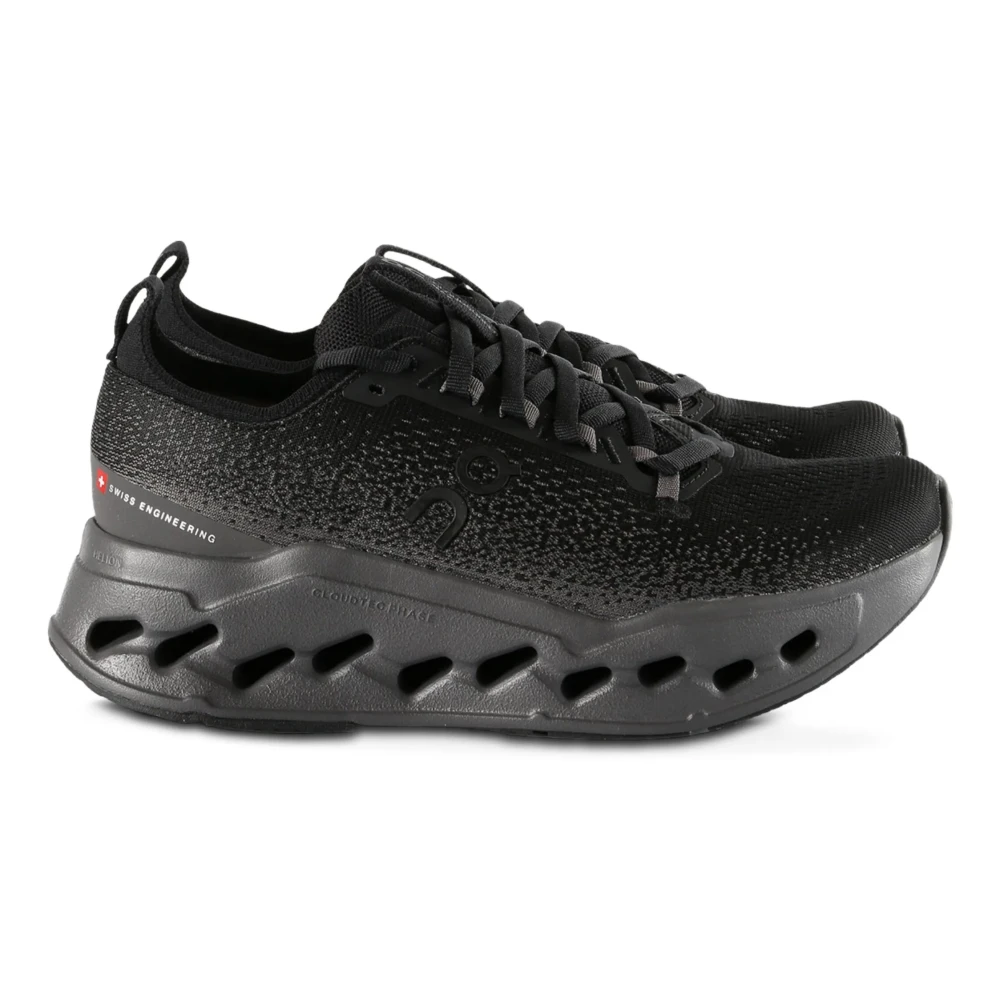 On Women's Black Cloudsurfer Max Road Running Shoes in Size 7, Sports Direct - Image 5