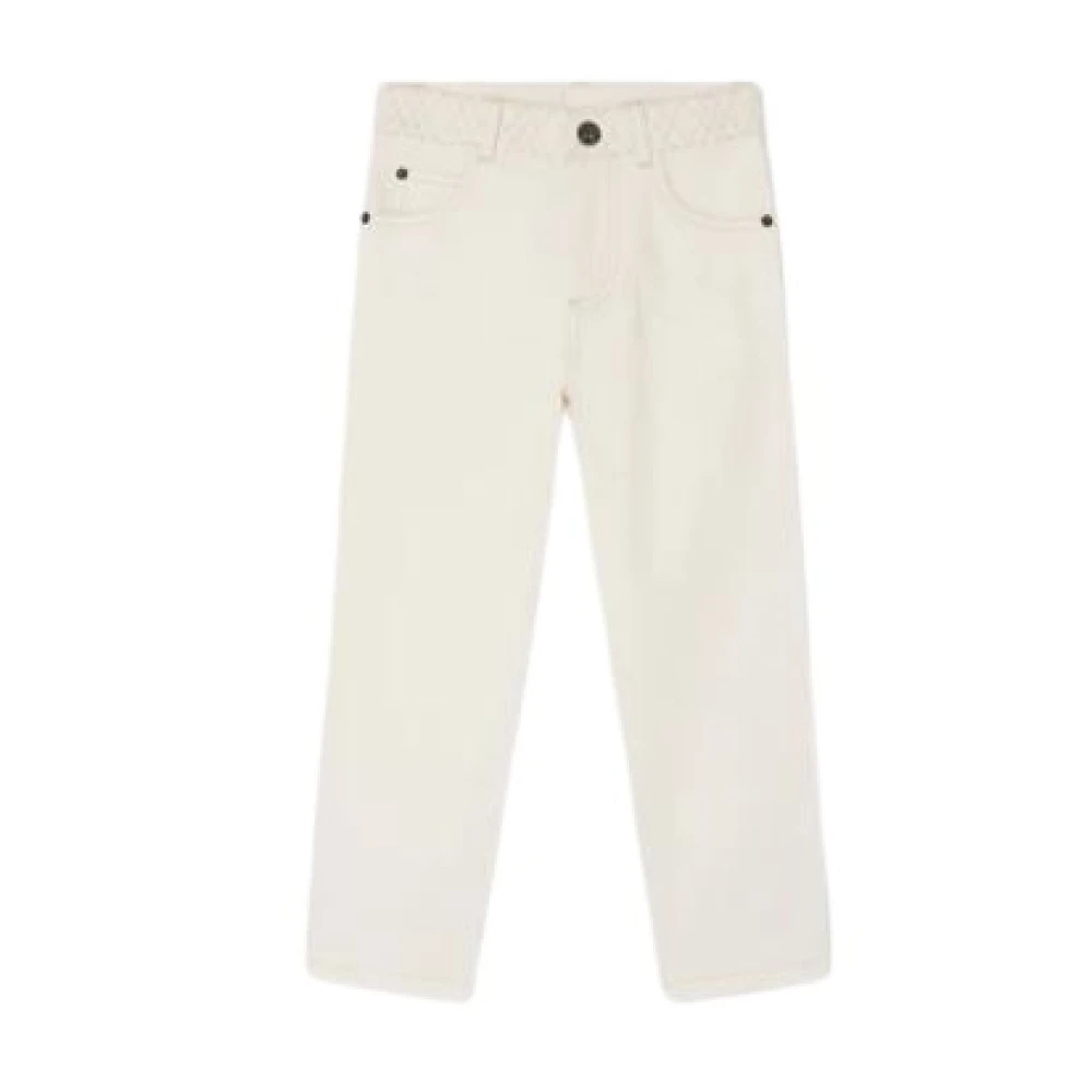 Bonpoint Unisex Beige Trousers