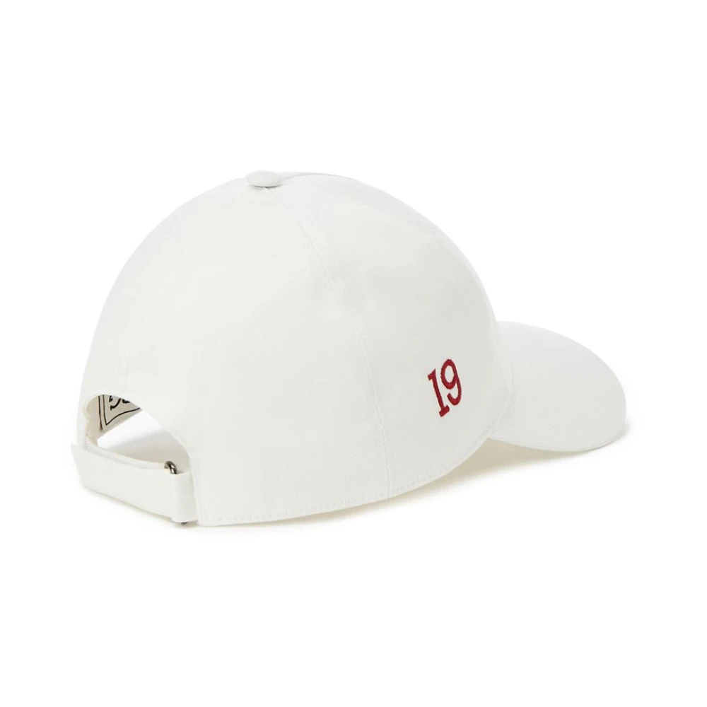 Iceberg Baseballpet met contrasterend logo Beige Heren
