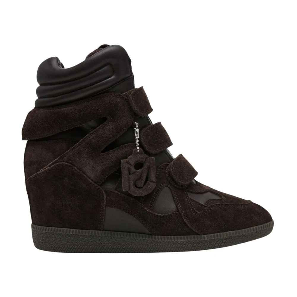 Steve Madden Donna Brown Suede Sneakers Mavis Eur 38 - Immagine 2