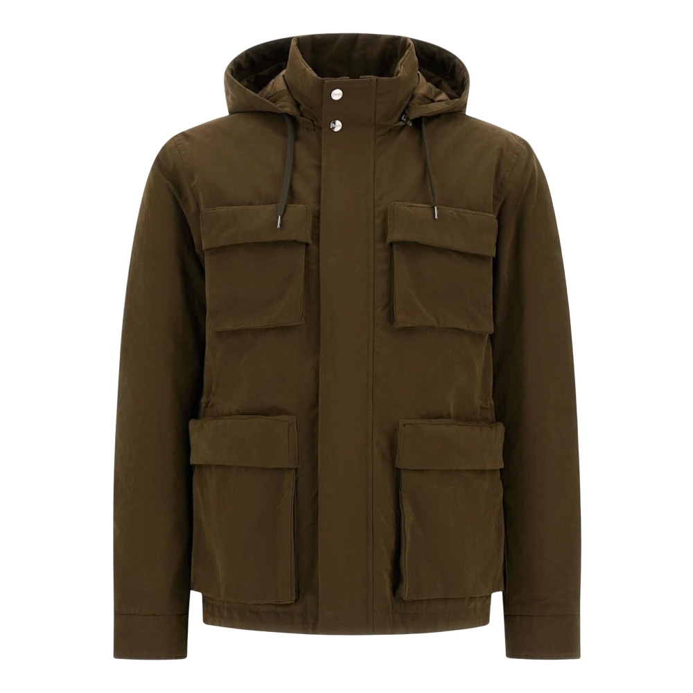 Herno Uomo Verde Giacche, 2XL, New,