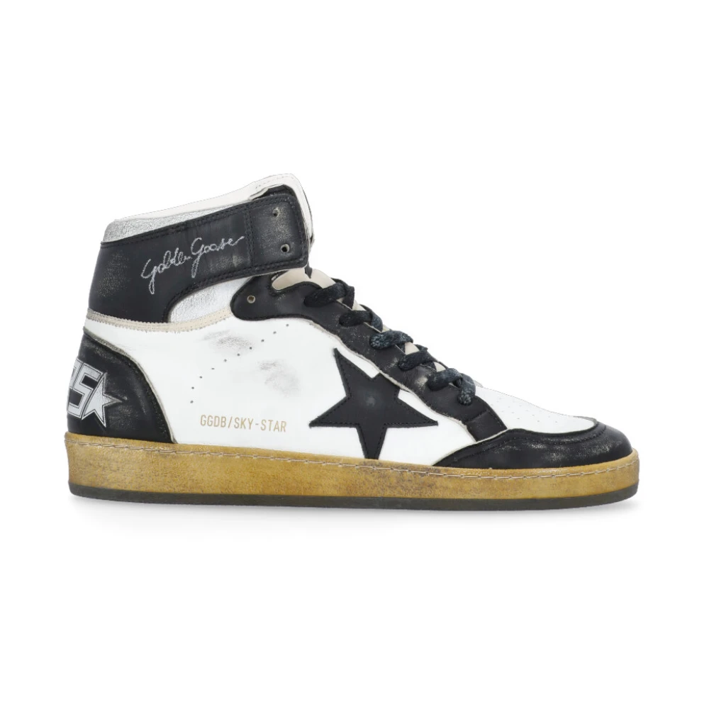 Golden Goose Multicolor Leren Hoge Sneakers Multicolor Heren