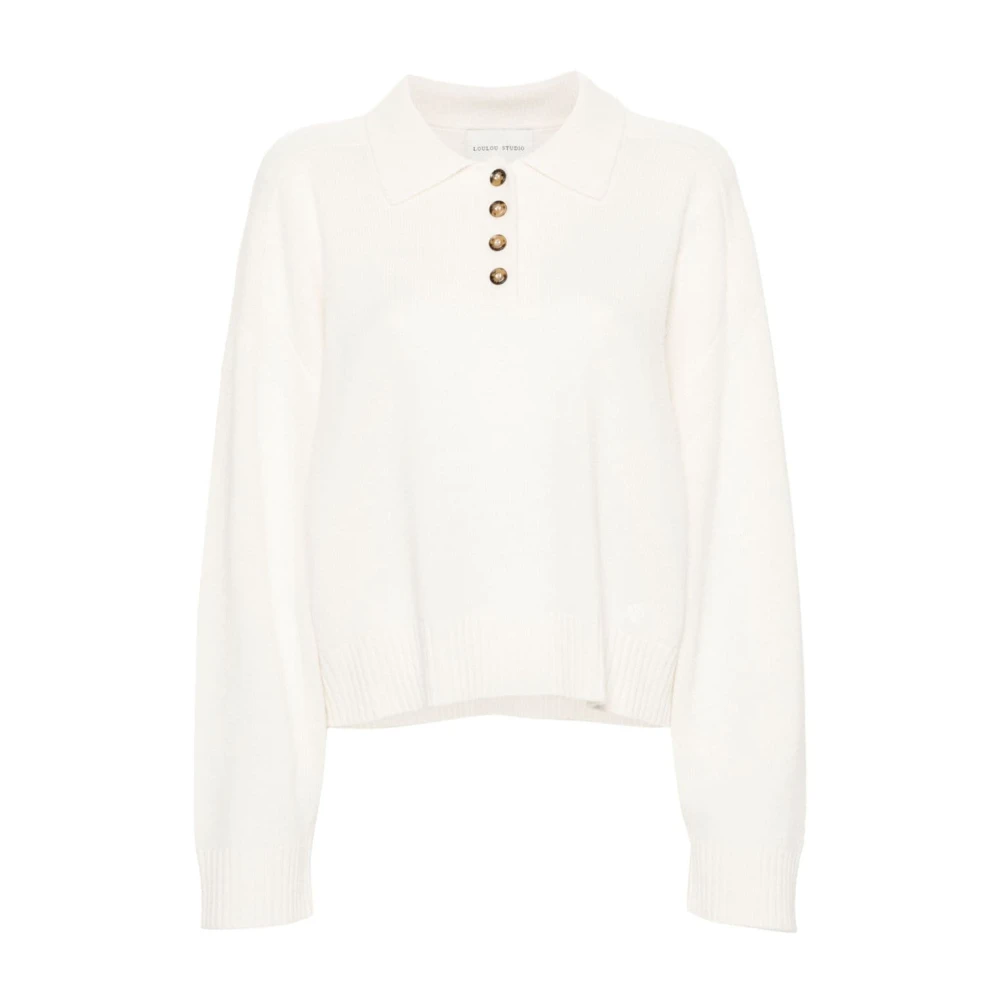 Loulou Studio Stijlvolle Sweater Collectie White Dames