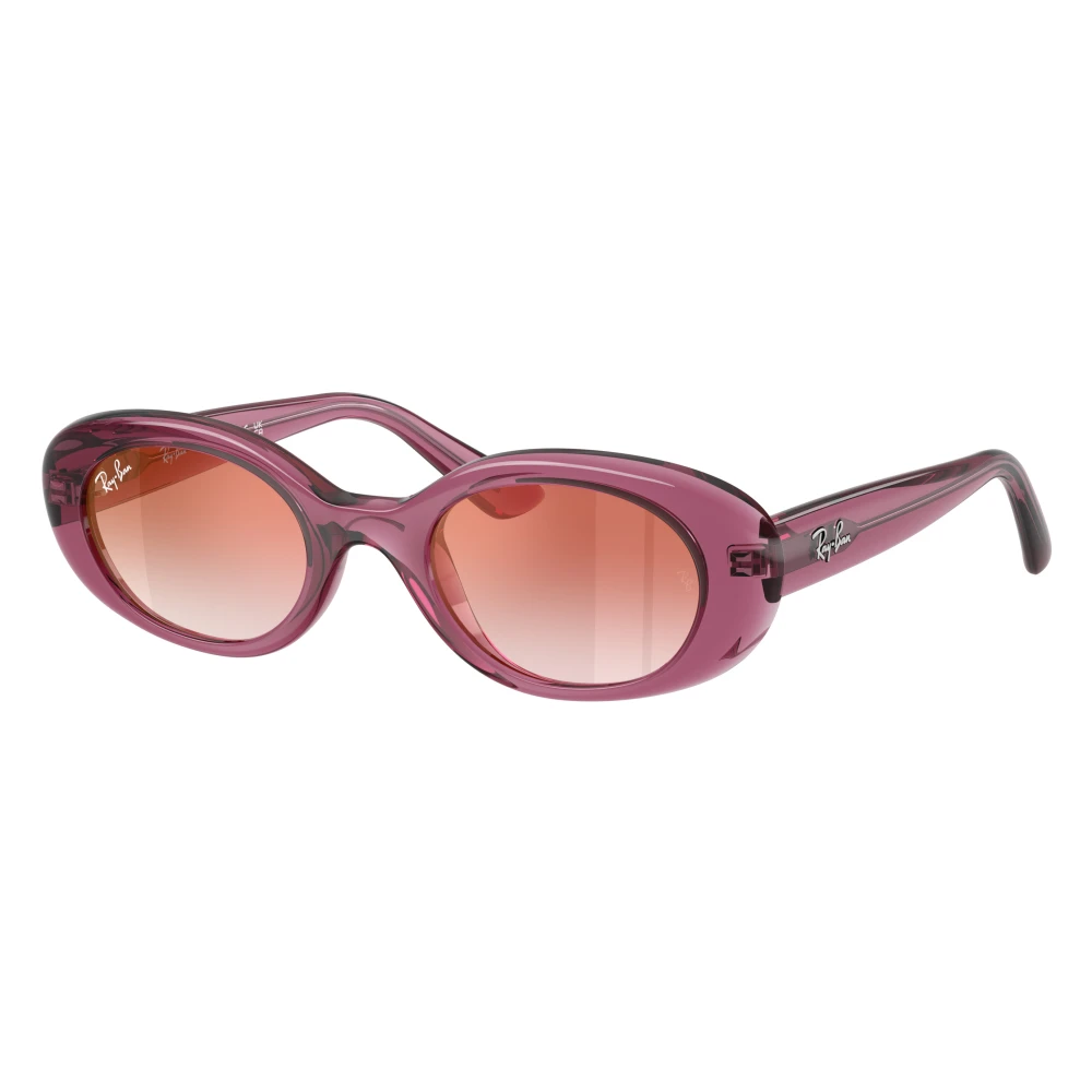 Ray-Ban Unisex Purple Sunglasses, 45 Mm, Oval Sunglasses