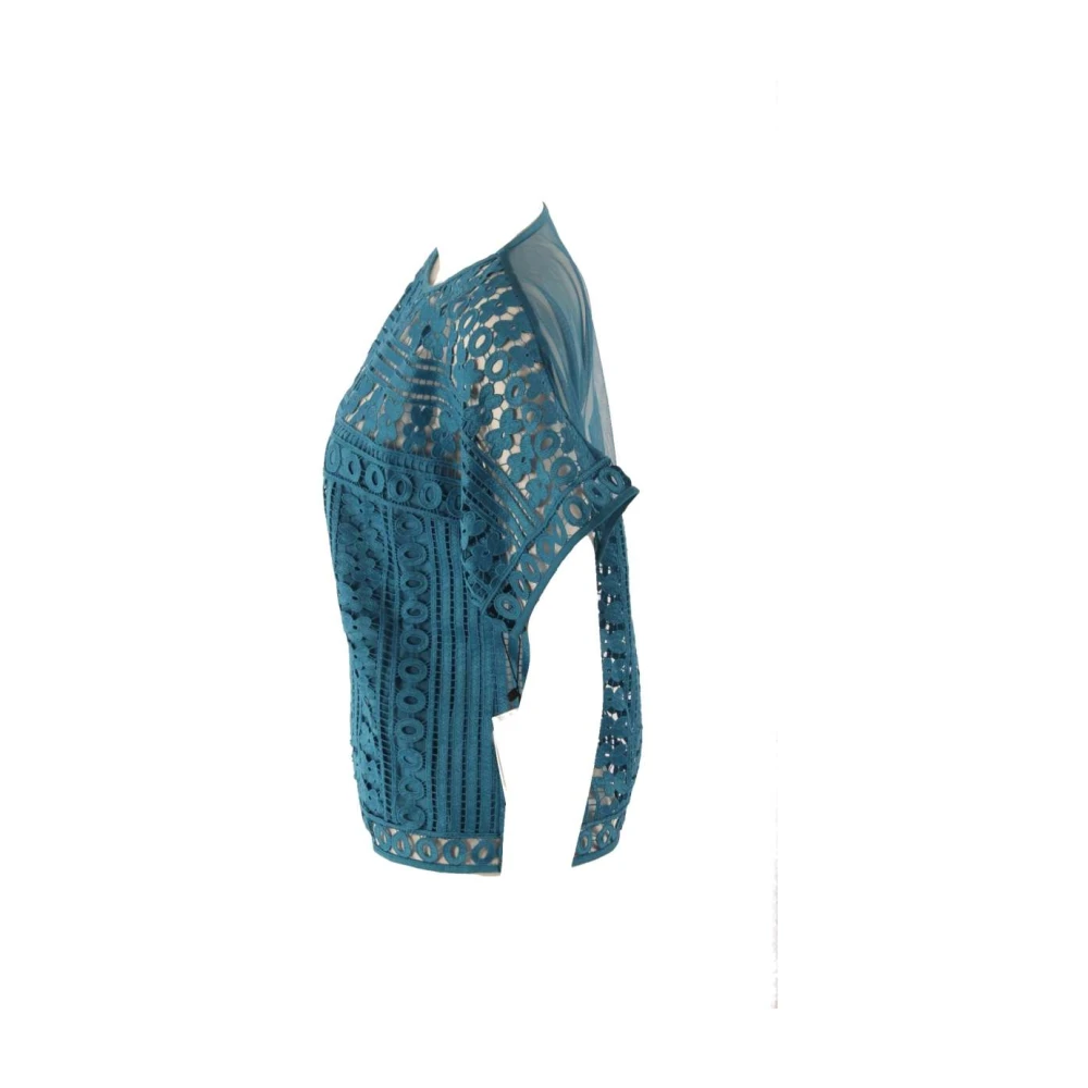 Charo Ruiz Ibiza Blauwe Dames Top van Blue Dames