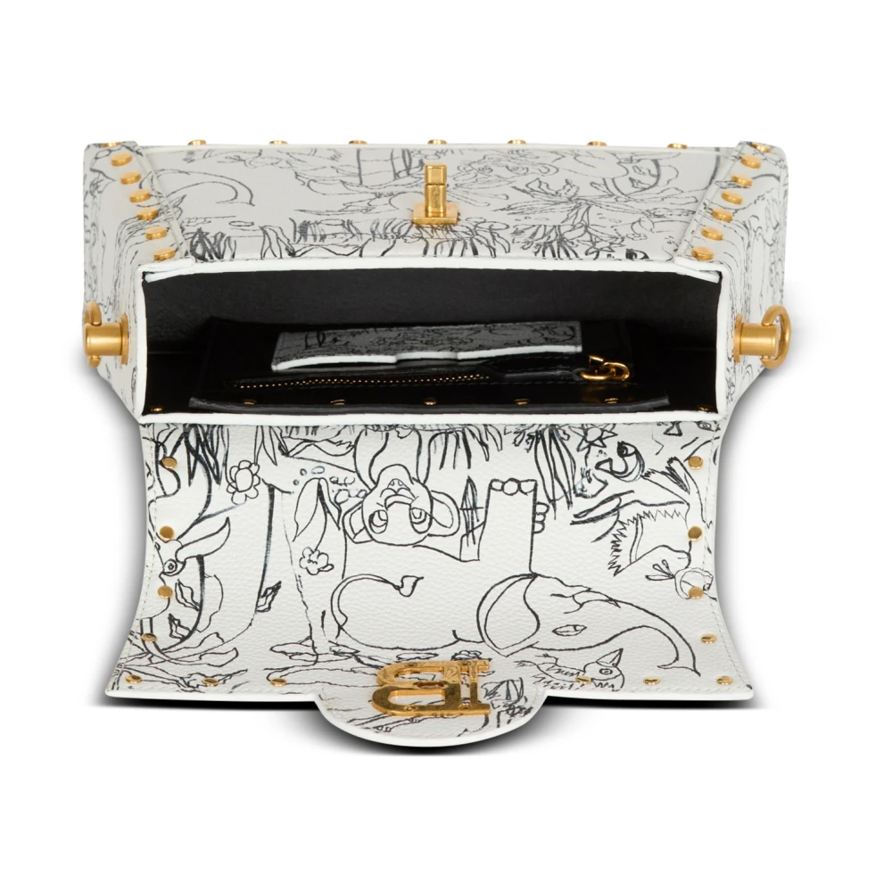 Balmain Disney x : The Lion King Sac B-Buzz Dynasty gedrukt Kind Vroeg White Dames