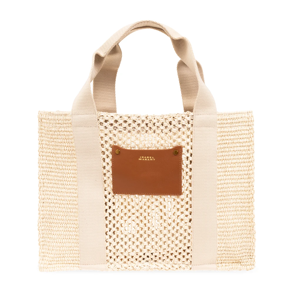 Isabel marant Kleine Aruba shopper tas Beige Dames