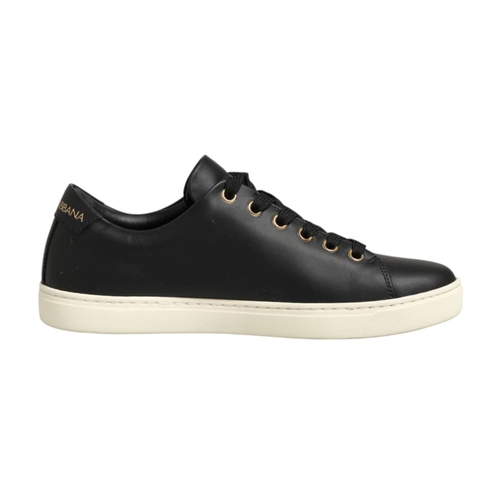 Dolce & Gabbana Women's Black Sacred Heart Sneakers