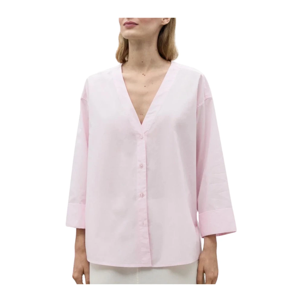 Ecoalf Rosa Dames Shirt Taniaalf Stijl Pink Dames