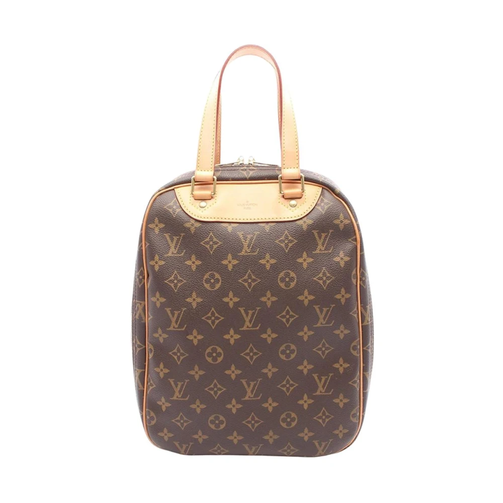 Louis Vuitton Vintage Women's Brown Pre-Owned Top Handle Satchel