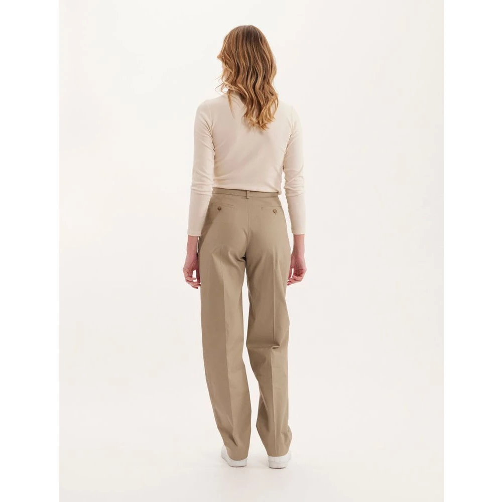 Ines De La Fressange Paris Beige Marlow broek Beige Dames