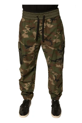 Camouflage Cargo Jogger Byxor