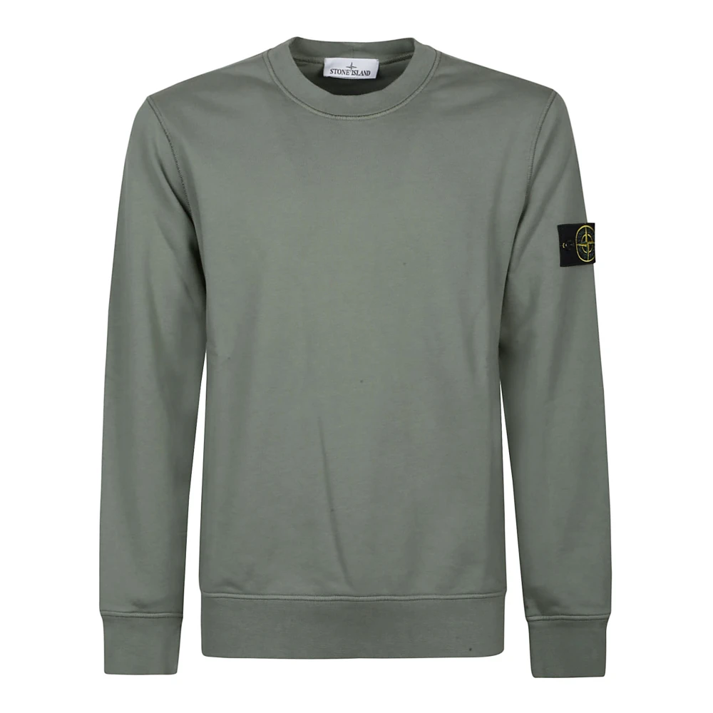 Stone Island Casual Hoodie voor Mannen Green Heren