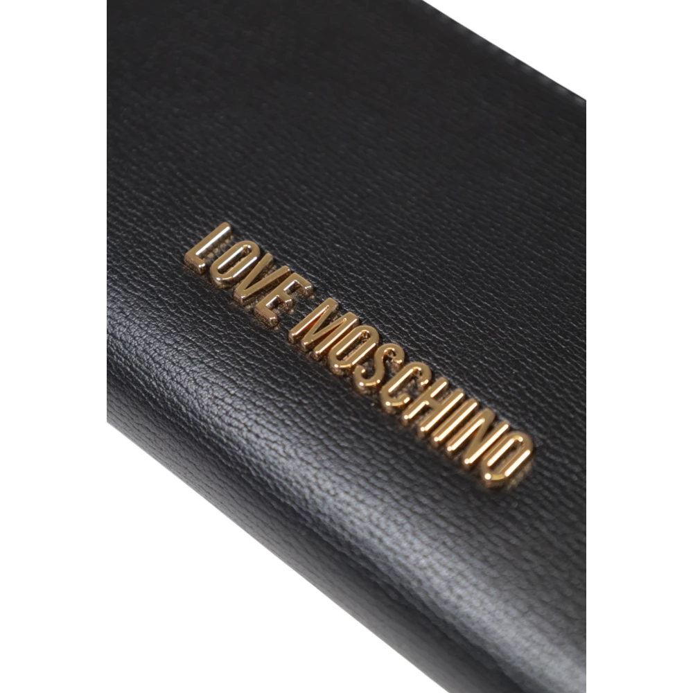 Love Moschino Lente Zomer Damesportemonnee Black Dames