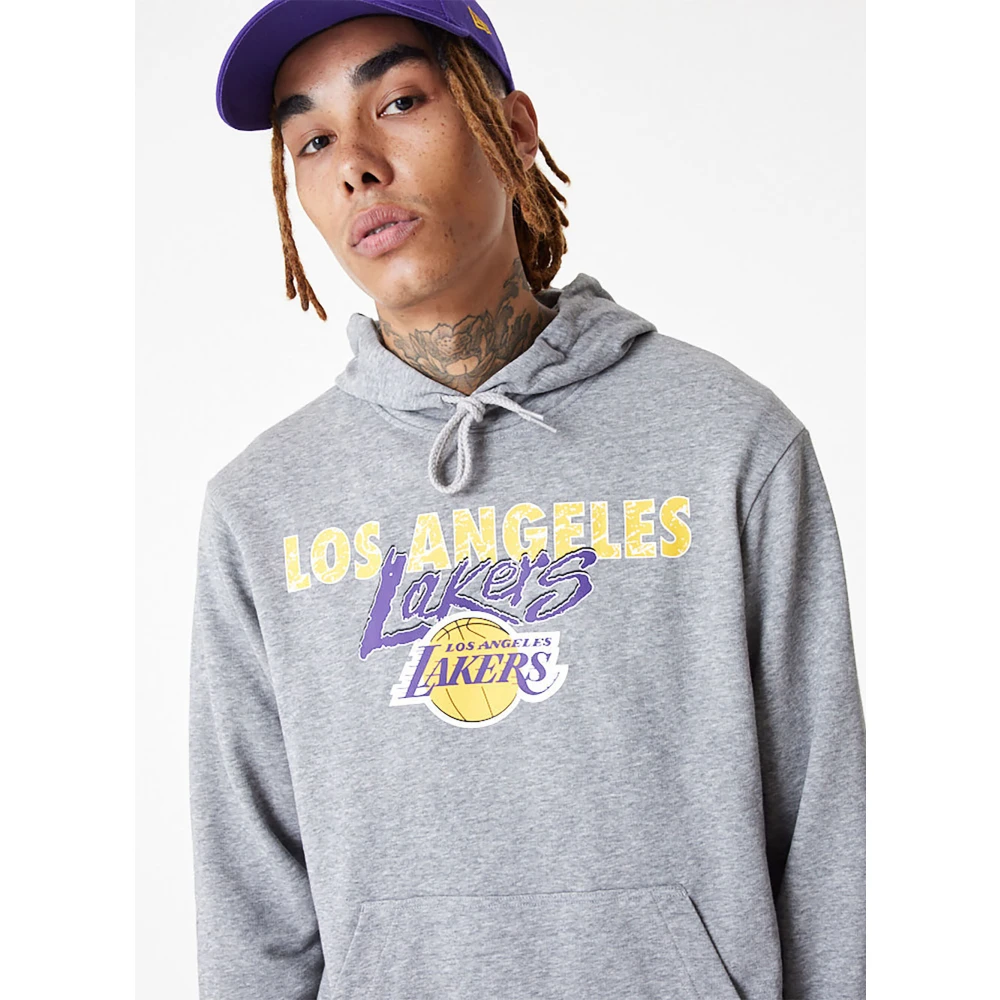 new era Lakers Sweatshirt Gray Heren