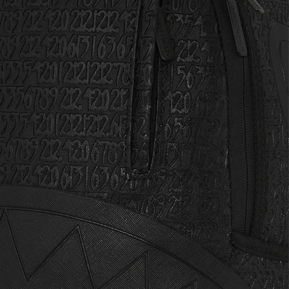 Sprayground Vato Type Rugzak Black Heren