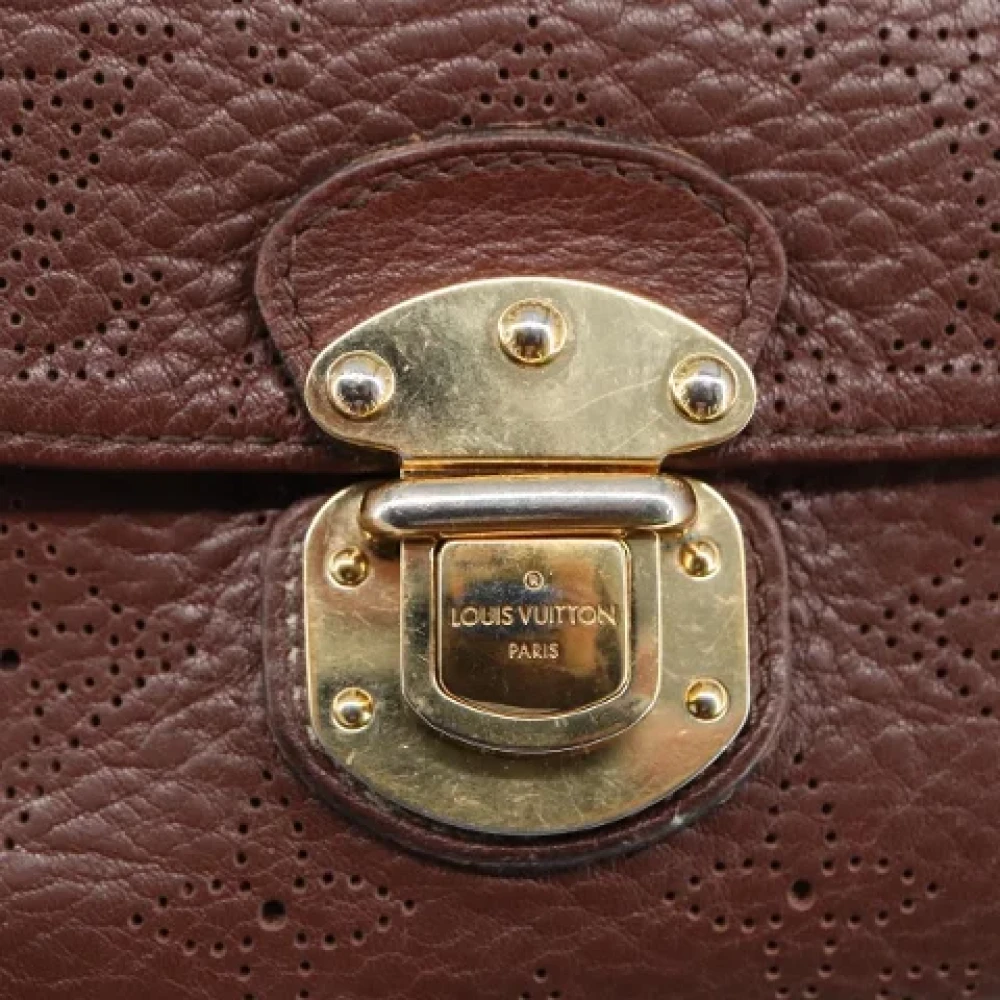 Louis Vuitton Vintage Pre-owned Leather wallets Brown Dames