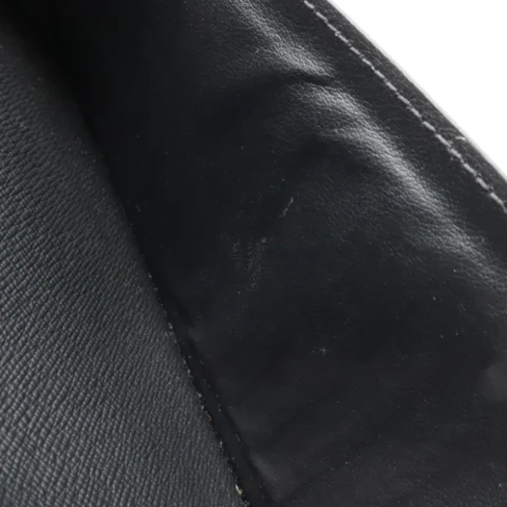 Louis Vuitton Vintage Pre-owned Canvas wallets Black Heren