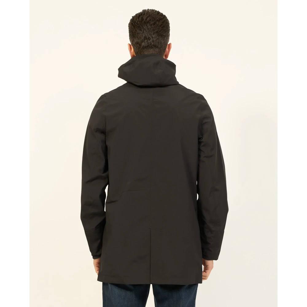 K-way Coats Black Heren