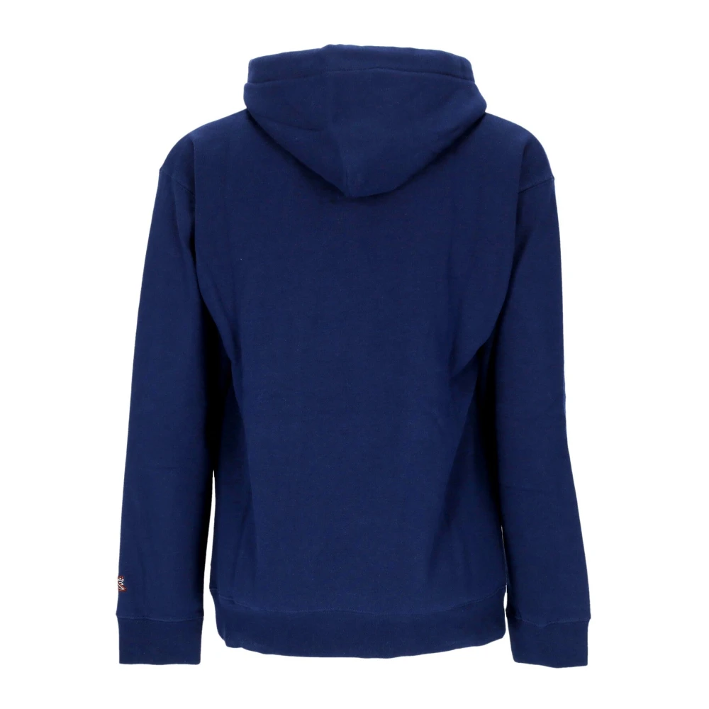 HUF Navy Thrasher Heren Hoodie Sweatshirt Blue Heren