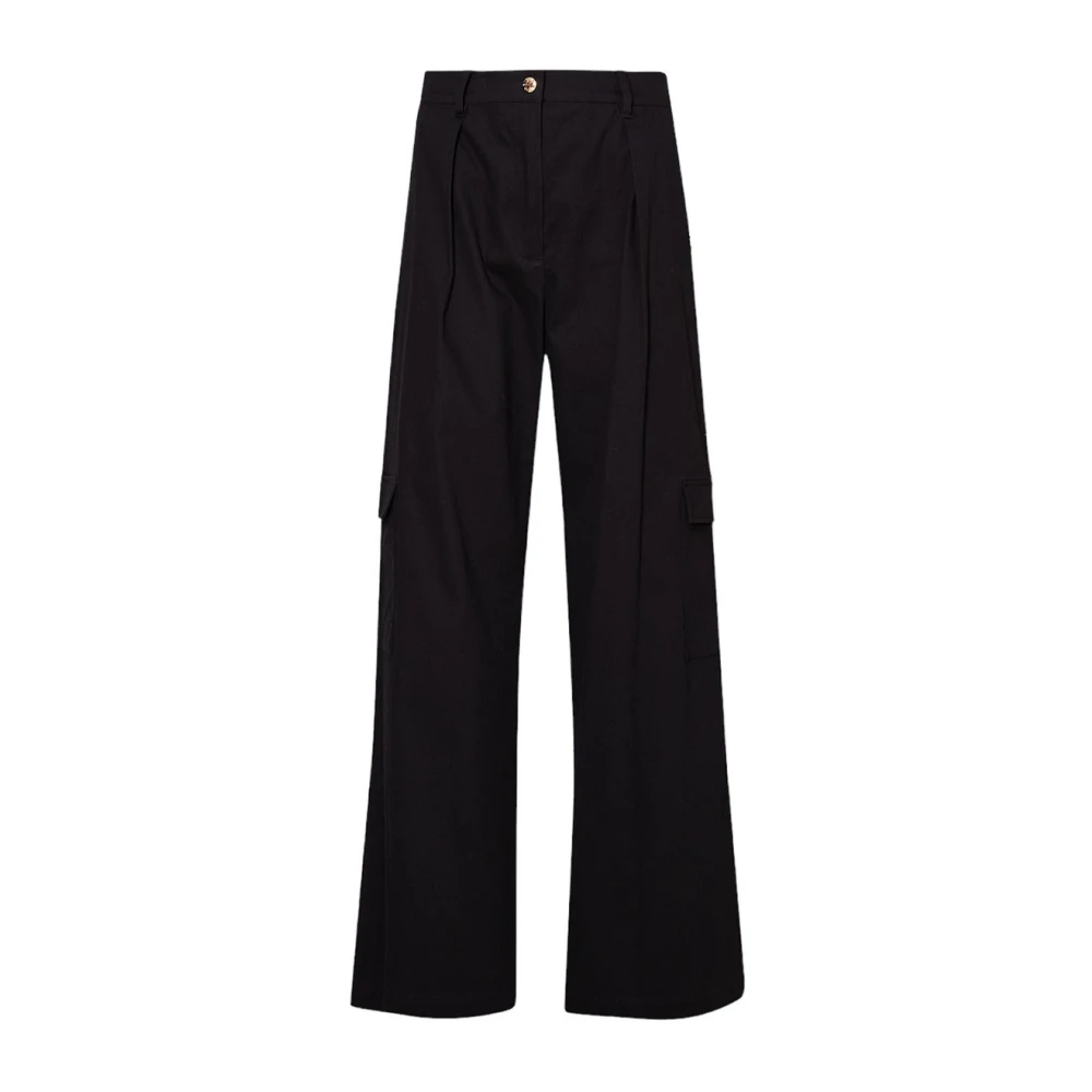 Liu Jo Zwarte Broek Tf4254 T2603 Black Dames