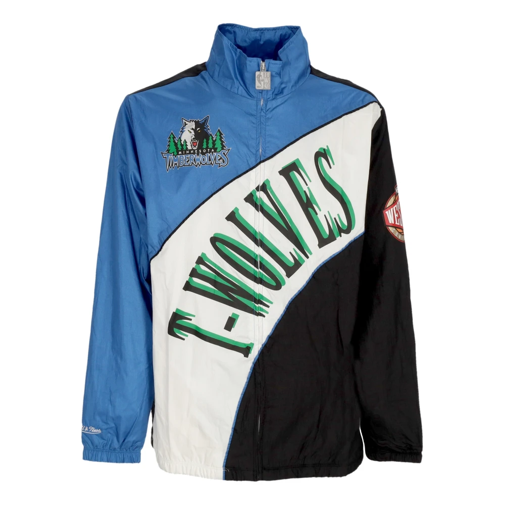 Mitchell & Ness NBA Gebogen Retro Windjack Multicolor Heren