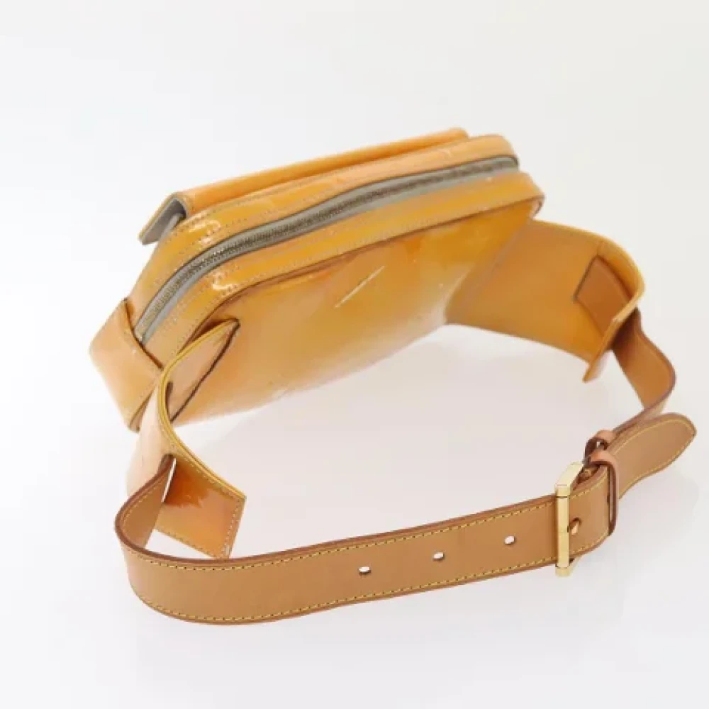 Louis Vuitton Vintage Pre-owned Leather crossbody-bags Yellow Dames