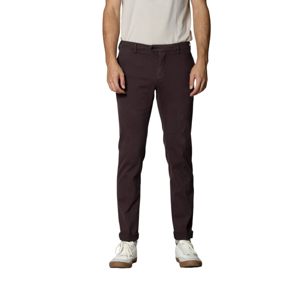Mason's Mannelijk Bruin Broeken Heren, 3XL, Katoen, New York Sartoriale Chino Broeken