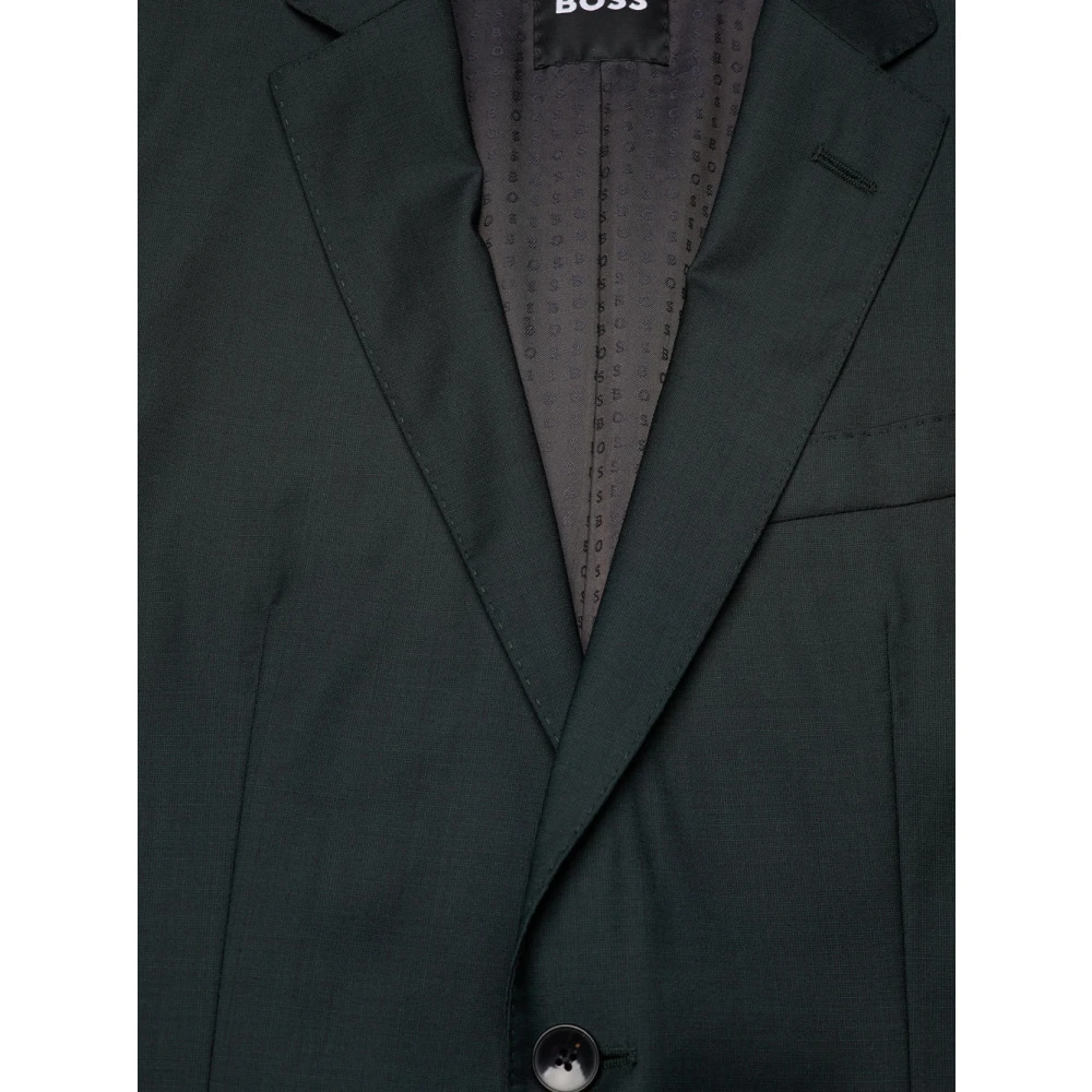 Hugo Boss Groen Herenpak Slim Fit Green Heren