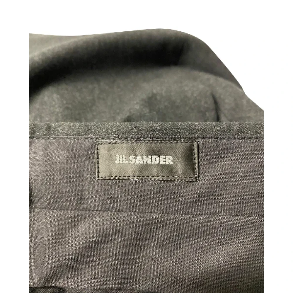 Jil Sander Pre-owned Fabric bottoms Black Heren