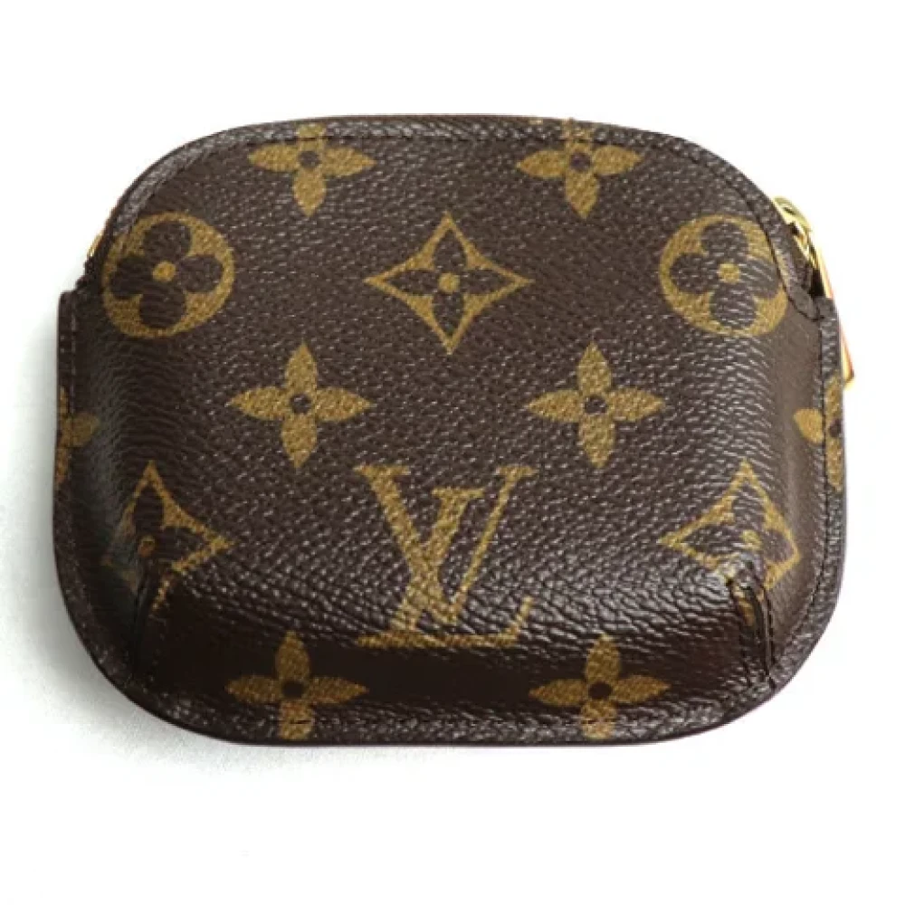 Louis Vuitton Vintage Pre-owned Canvas wallets Brown Dames