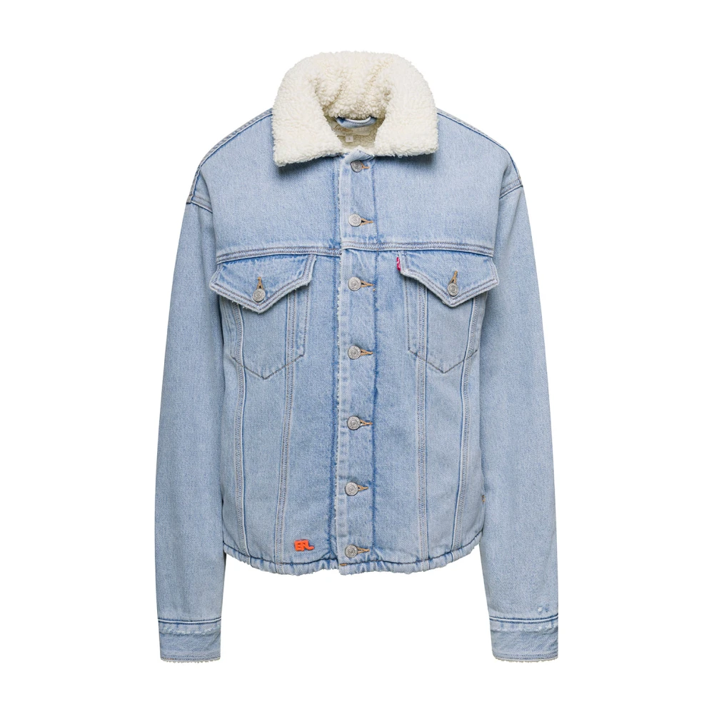 Levis Sherpa Trucker Denim Jakke