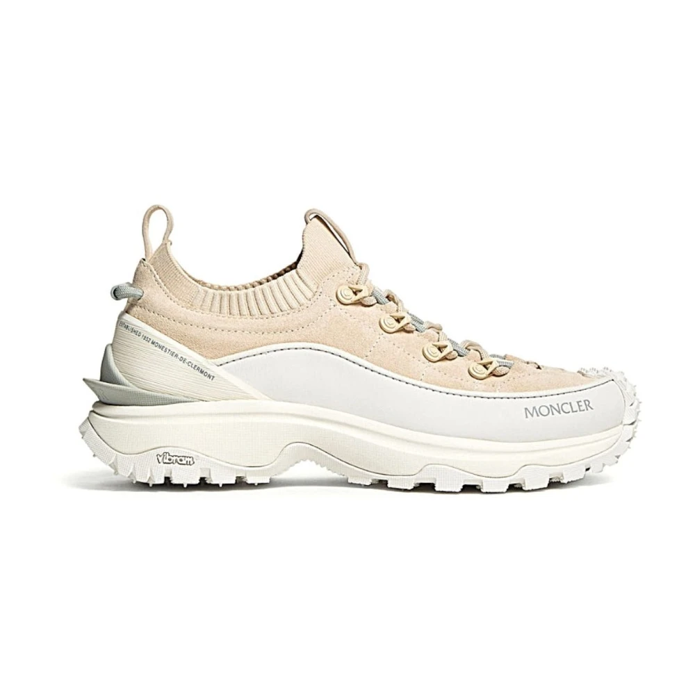 Moncler Men's Beige Trainers - Sneakers - 9 Uk - Shoes
