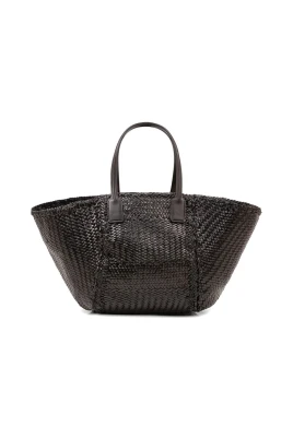 Teresa Vävda Läder Tote
