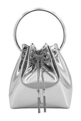 Mirrored Bucket Bag