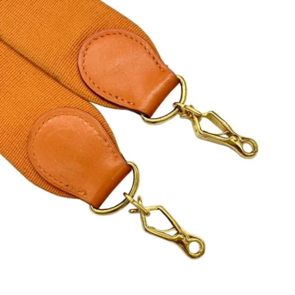 Hermès Vintage Pre-owned Canvas home-office Orange Dames