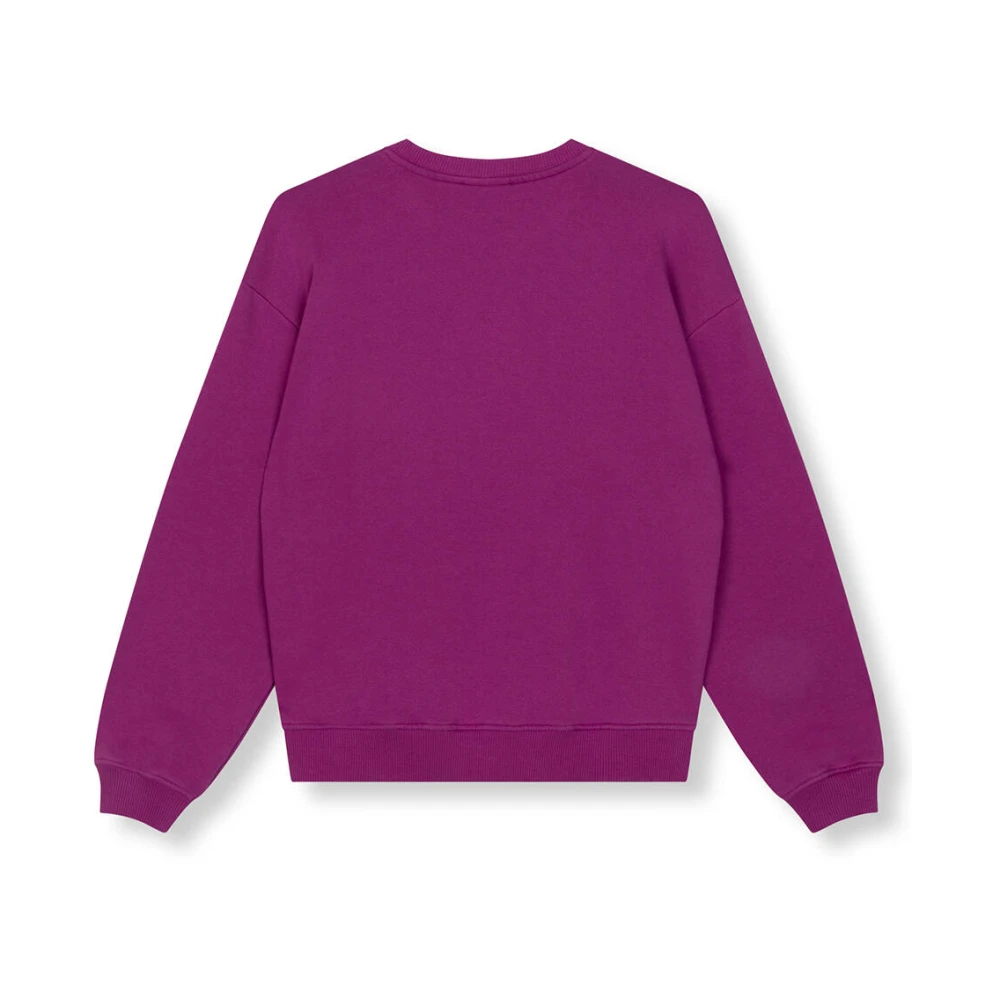 Refined Department Jayne Sweater Purple Dames