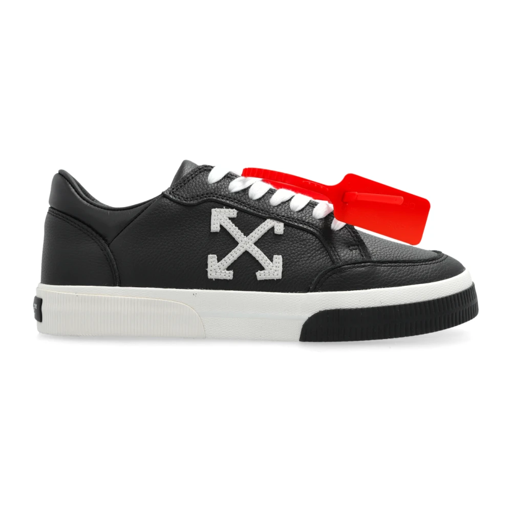 Off Nieuwe Low Vulcanized Sneakers Dames Schoenen Zwart