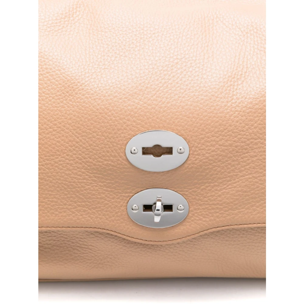 Zanellato Bruine Twist-Lock Top Handtas Brown Dames