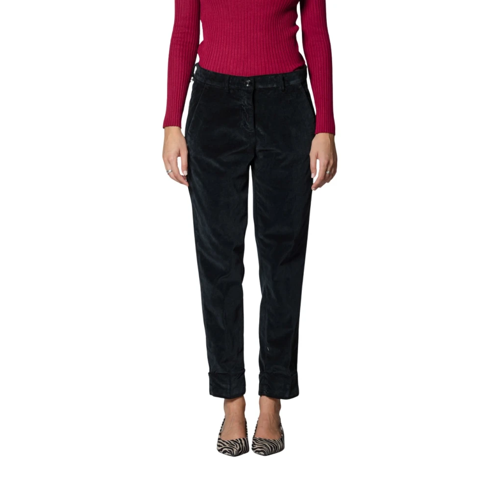 Mason's Mujer Negro Pantalones, Talla: 2XS