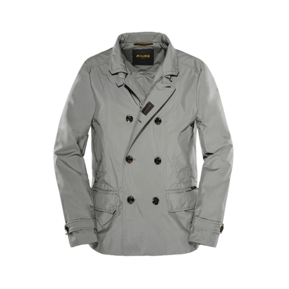 Moorer Men's Gray Light Jackets, Xs, Jackets