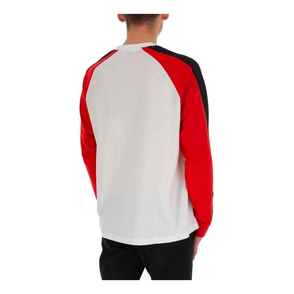 Burberry Logo Longsleeve T-shirt voor Mannen White Heren